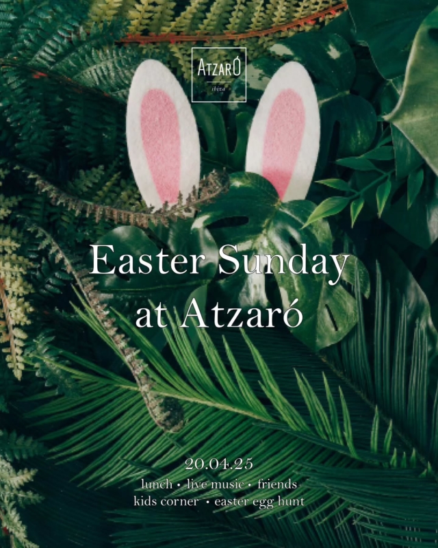 Easter Sunday at Atzaró Agroturismo Hotel is a celebration of spring, surrounded by nature, at one with Ibiza's authentic heart

Easter Sunday at Atzaró - today 20.04.25

lunch • live music • friends • kids corner • easter egg hunt

Enveloped by blooming gardens and tranquil countryside, enjoy a soulful blend of seasonal cuisine, live music, and relaxed Ibiza charm at the island icon

• Kids Corner with Holikids from 12:00
• Live guitar music with Daniel Bos from 13:30

Restaurant Reservations 
• +34 971 33 88 38
• restaurant@atzaro.com 
• atzaro.com/ibiza-restaurants
• 'book a table' option in bio link

#atzarohotel #atzaroibiza #atzaro #atzarogroup

#easter #naturalluxury #authenticibiza #ibizafinca #ibizahotel #ibizaresort #ibizaspa #ibizaluxuryhotel #sustainablehotel #ibizabucketlist #ibiza #ibiza2025
